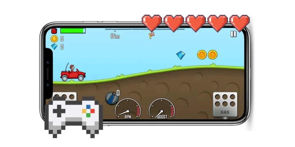 Hill Climb Racing Unlimited fuel